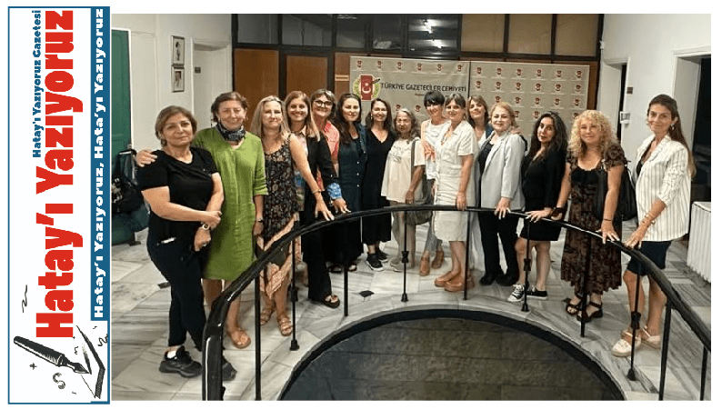 KADIN GAZETECİLER TOPLANDI