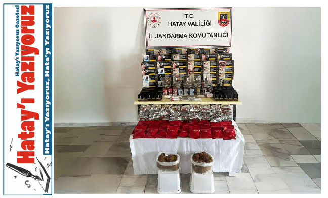HATAY JANDARMASINDAN KAÇAK TÜTÜN OPERASYONU