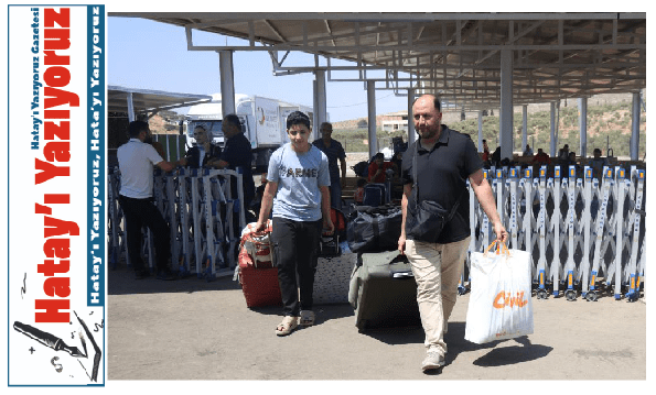 ÜLKELERİNE DÖNEN SURİYELİLER’DEN TÜRK HALKINA TEŞEKKÜR