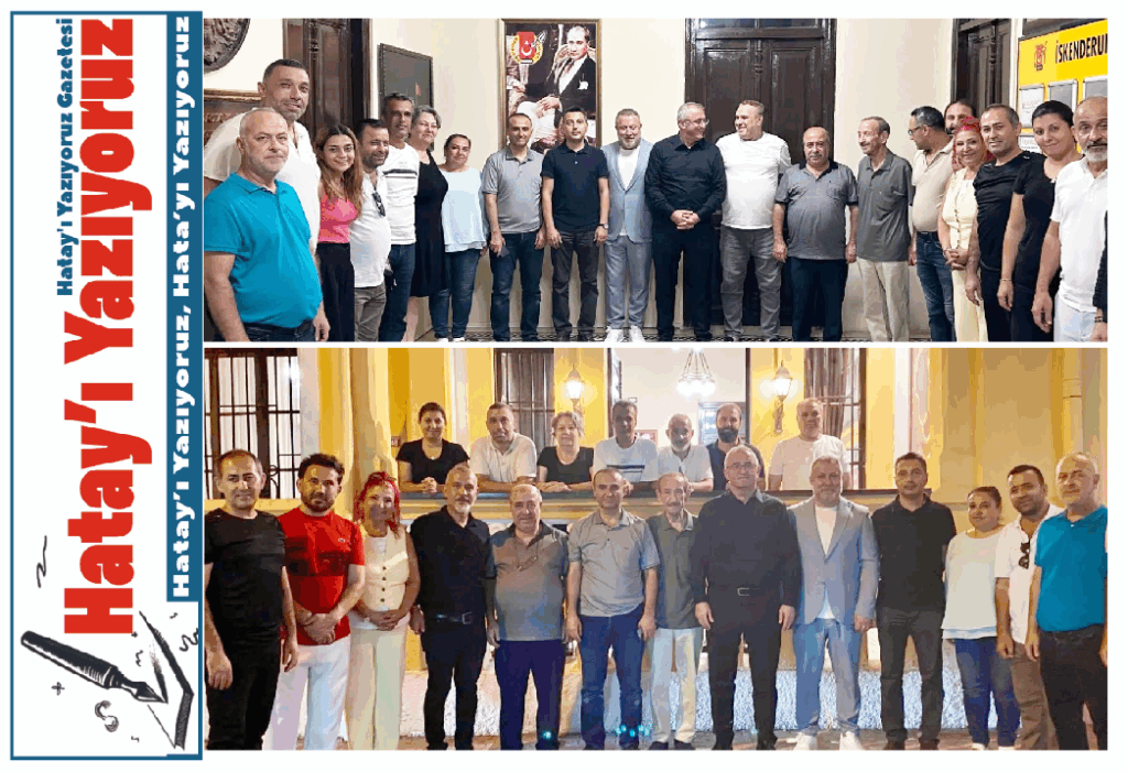 İSKENDERUN GAZETECİLER CEMİYETİ’NE PROTOKOL ZİYARETİ