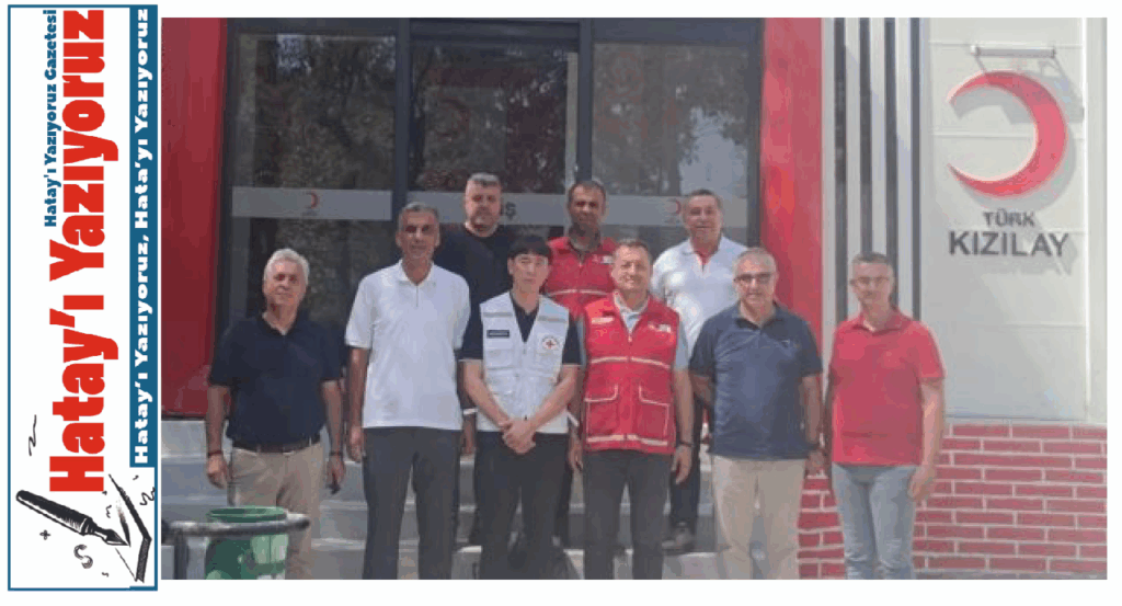 KORE KIZILHAÇI’NDAN HATAY’A DESTEK ZİYARETİ
