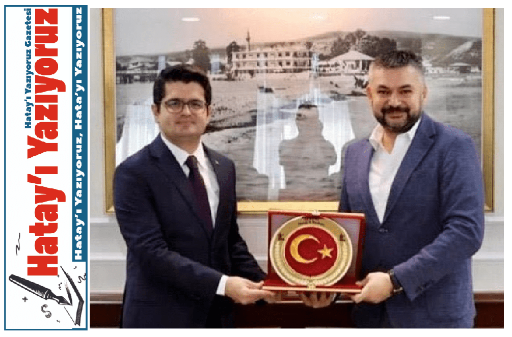 EMLAKÇILARDAN ARSUZ KAYMAKAMINA ZİYARET