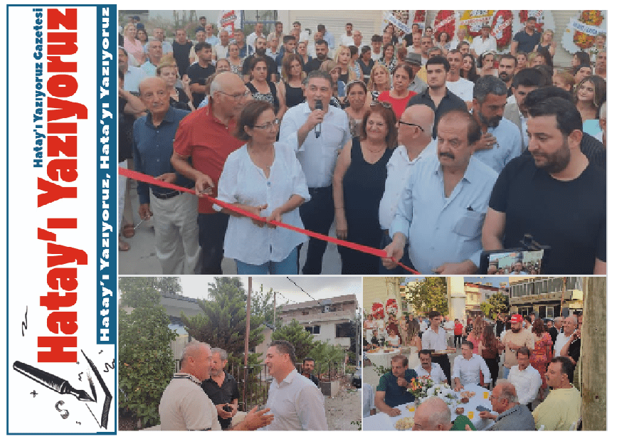 MULLAOĞLU, SAMANDAĞ’ DA MİMARLIK OFİSİ AÇILIŞINA KATILDI