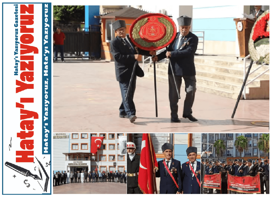 GAZİLER GÜNÜ İSKENDERUN’DA TÖRENLE KUTLANDI