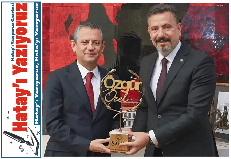 BAŞKAN ÜSTÜN’DEN ÖZGÜR ÖZEL’E TEBRİK