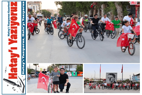 ARSUZ’DA AVRUPA SPOR HAFTASI KAPSAMINDA BİSİKLET TURU DÜZENLENDİ