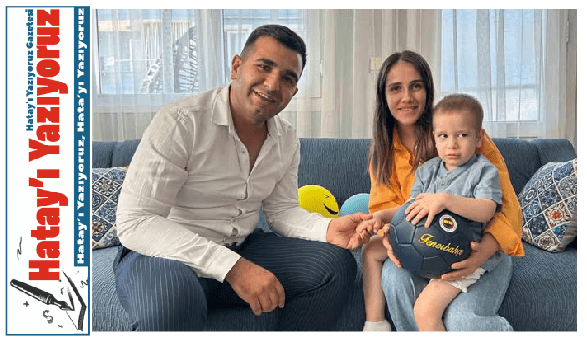 3 BUÇUK YAŞINDAKİ TAMER, ANNE VE BABASININ AZMİYLE KANSERİ YENDİ