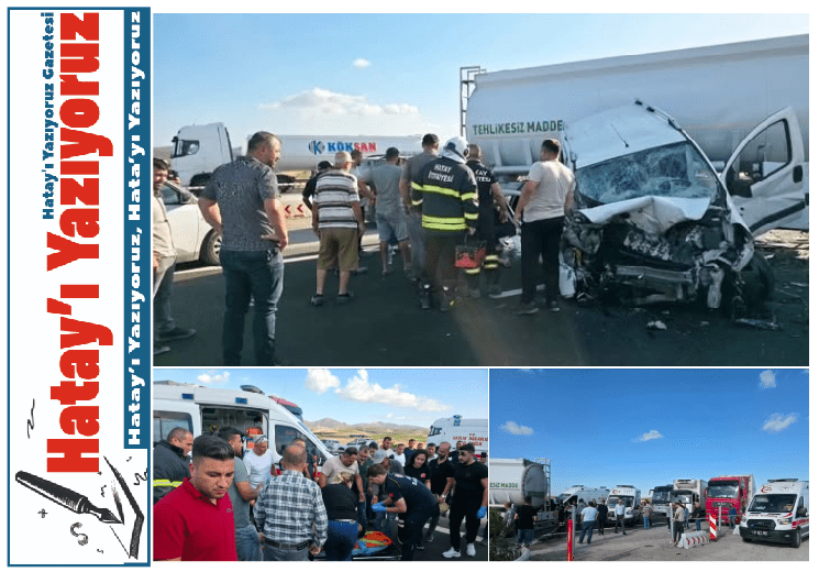İSKENDERUN-ADANA OTOYOLUNDA KAZA: 3 YARALI