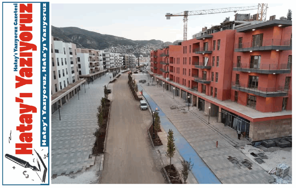 ANTAKYA ATATÜRK CADDESİ BAŞTAN SONA YENİLENİYOR