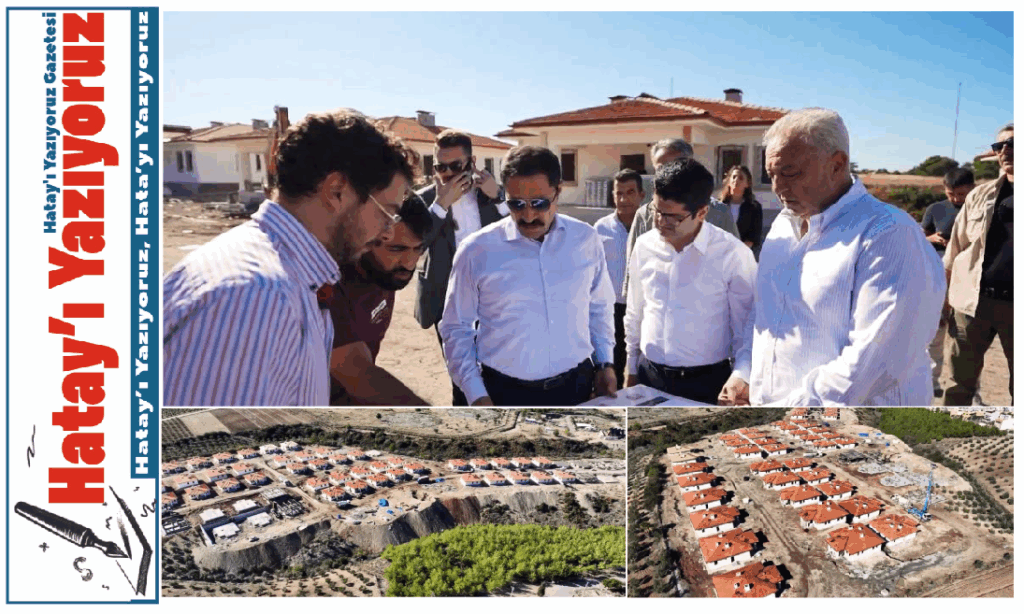 ARPADERESİ MAHALLESİ’NDE 2.ETAP KIRSAL AFET KONUTLARI YÜKSELİYOR