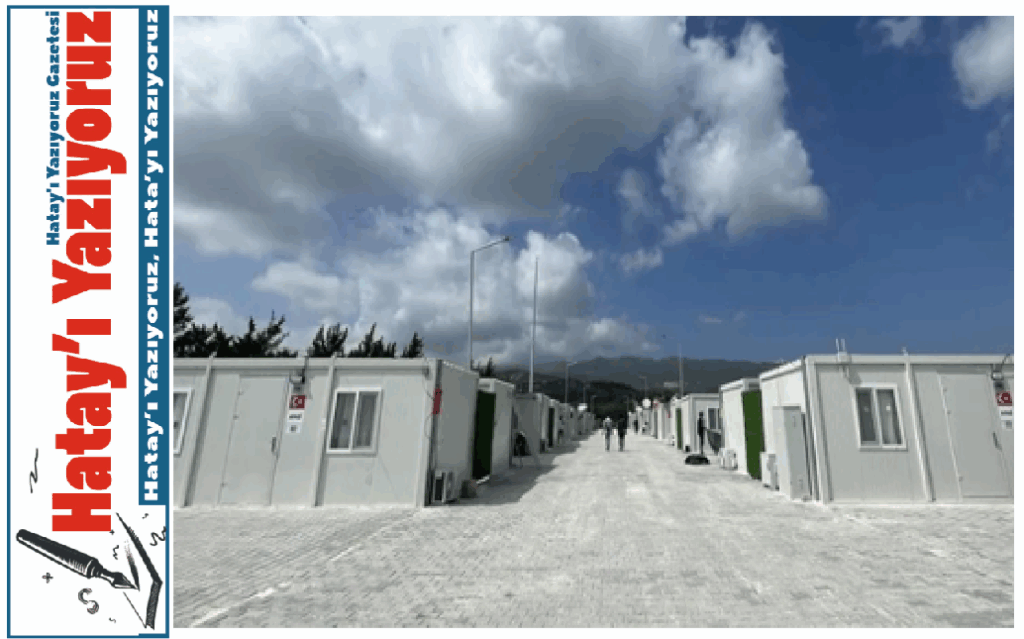 KIRIKHAN’DA KONTEYNER KENTLERDE BOŞALTMA SÜRECİ BAŞLADI