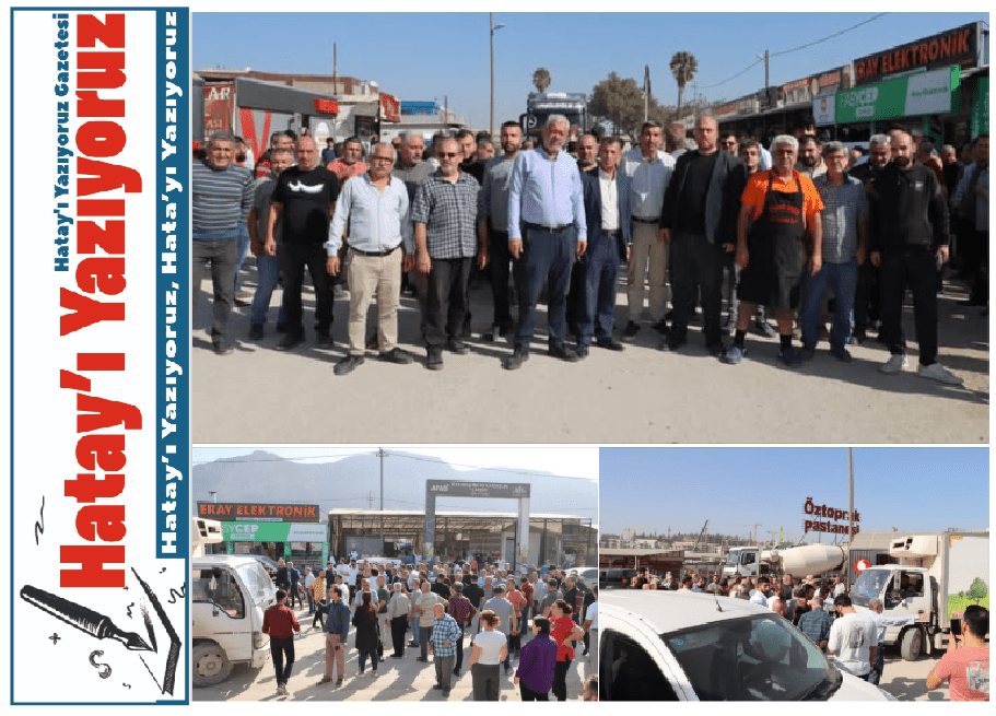 ESNAF İSYAN ETTİ! YOLU TRAFİĞE KAPATTI!