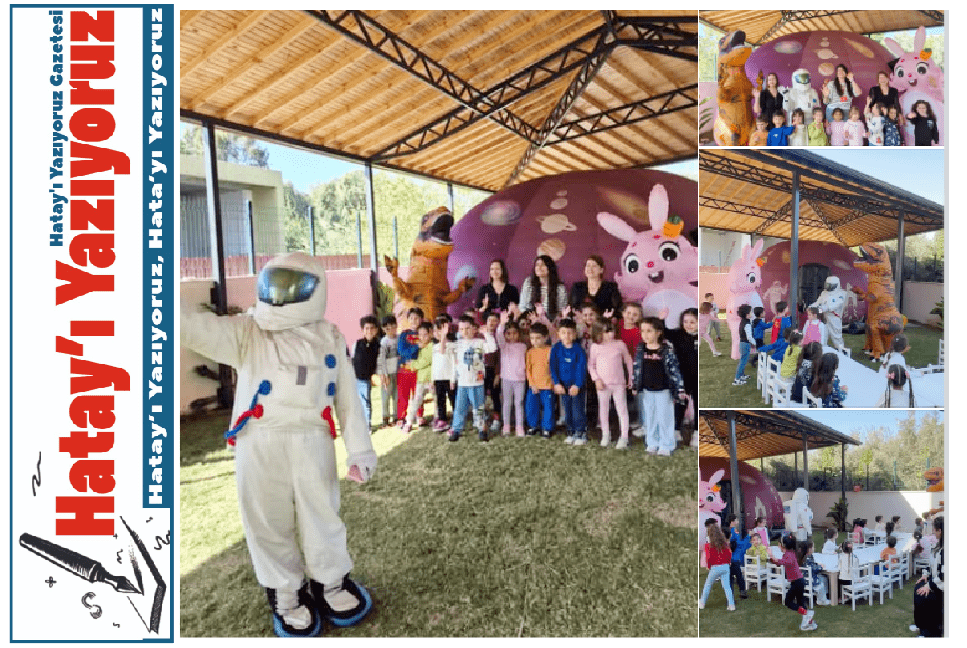 ECEMSU ANAOKULU UZAY ÜSSÜNE DÖNDÜ!