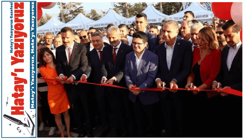 ARSUZ BELEDİYESİ TARAFINDAN YAPIMI TAMAMLANAN DİBA PARKI HİZMETE AÇILDI