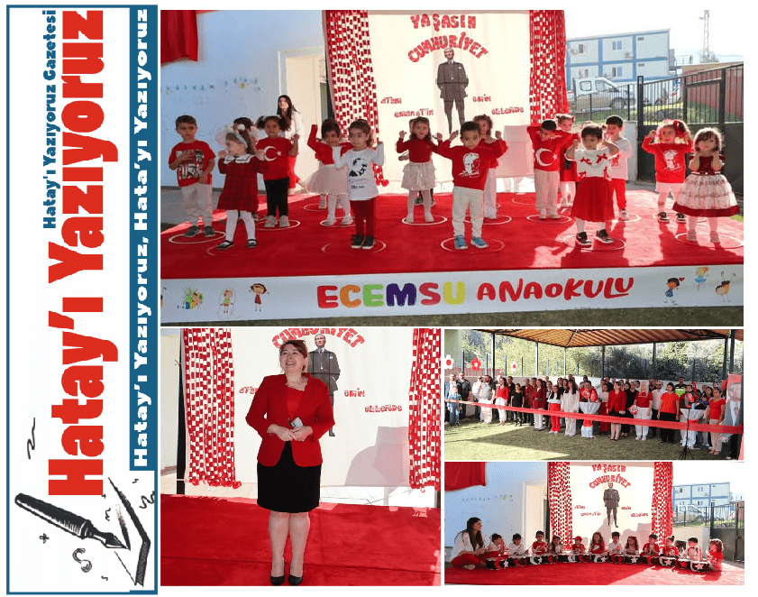 SAHNE MİNİKLERİN, COŞKU CUMHURİYET’İN!