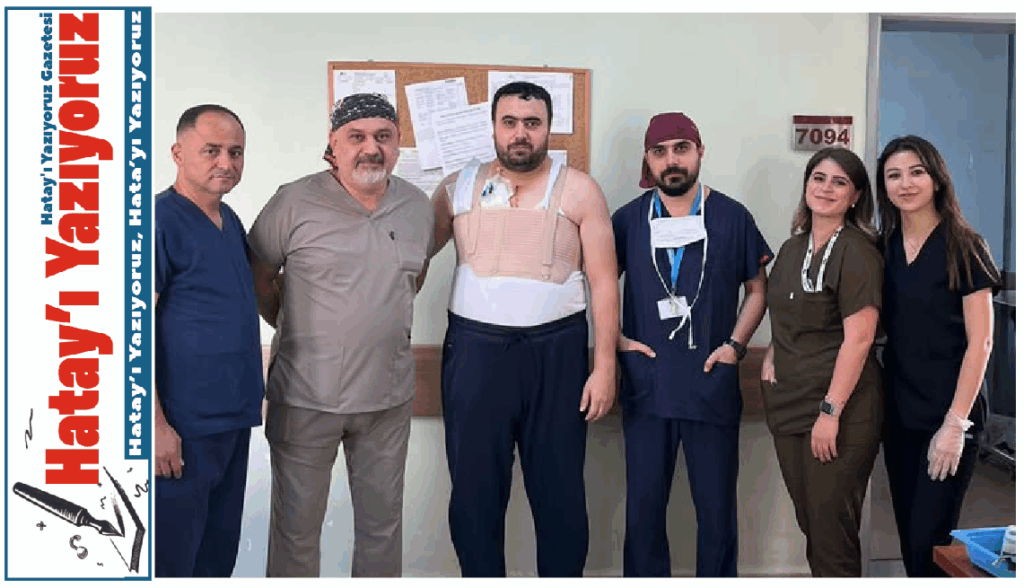 İSKENDERUN DEVLET HASTANESİ’NDE BAŞARILI AORT DİSEKSİYONU AMELİYATI