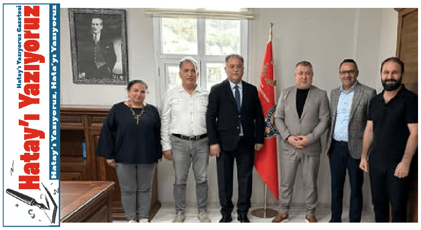 İGC’DEN BELEN İLÇE EMNİYET MÜDÜRÜ İSA ARSLANTAŞ’A ZİYARET