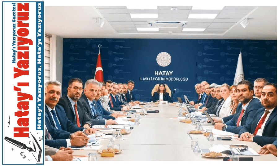 MEB, AFET BÖLGESİ EĞİTİM YATIRIMLARI ZİRVESİNİ HATAY’DA YAPTI!