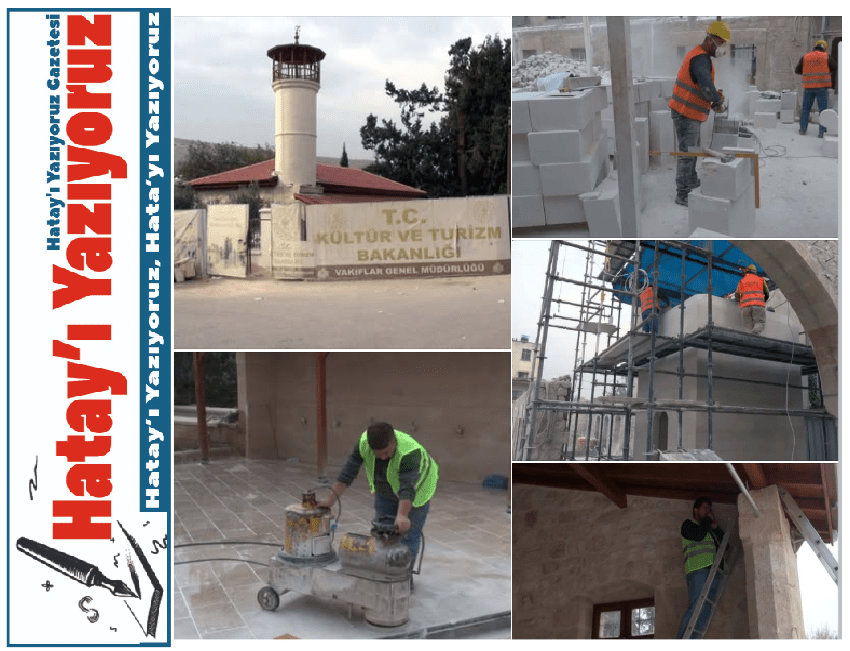 TARİHİ CAMİLERDE RESTORASYON ÇALIŞMASI